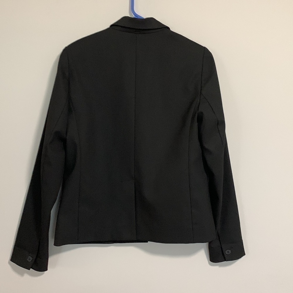 Gap Classic Blazer Lightweight Jacket Black Size 6 - Picture 3 of 13